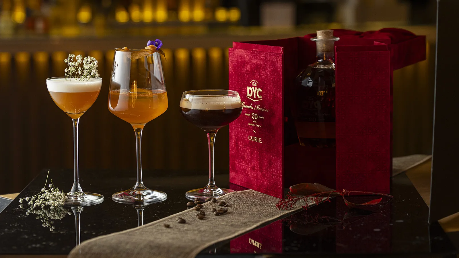 Cocteles Whisky DYC